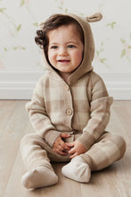 Load image into Gallery viewer, Check Bear Knitted Onepiece - Check Jacquard

