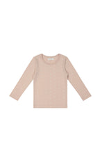 Load image into Gallery viewer, Organic Cotton Bridget Long Sleeve Top - Mon Amour Rose
