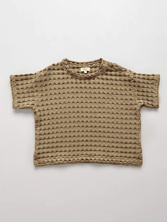 The Bay Top - Sand *SIZE 2-3*