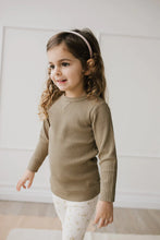 Load image into Gallery viewer, Oliver Long Sleeve Top - Shortbread *SIZE 1Y*
