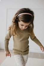 Load image into Gallery viewer, Oliver Long Sleeve Top - Shortbread *SIZE 1Y*
