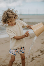 Load image into Gallery viewer, LEO SWIM SHIRT - SAND *SIZE 2Y*
