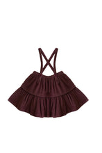 Load image into Gallery viewer, Organic Cotton Pincord Alice Dress - Bordeaux
