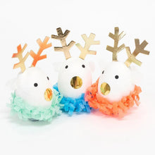 Load image into Gallery viewer, Festive Reindeer Surprise Balls (x 3)
