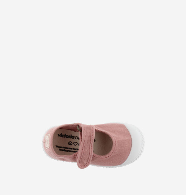 1915 MARY-JANE CANVAS SHOE - Nude