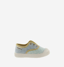 Load image into Gallery viewer, 1915 INGLESA CHECKERED VICHY CANVAS - Jade
