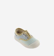 Load image into Gallery viewer, 1915 INGLESA CHECKERED VICHY CANVAS - Jade
