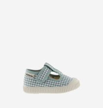 Load image into Gallery viewer, 1915 SANDAL CHECKERED VICHY - Jade