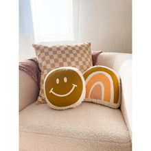 Load image into Gallery viewer, Checkered Pillow Cover - Taupe
