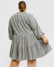 Load image into Gallery viewer, Avalon Smock Dress // Black Gingham
