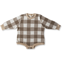 Load image into Gallery viewer, Check Mate Romper
