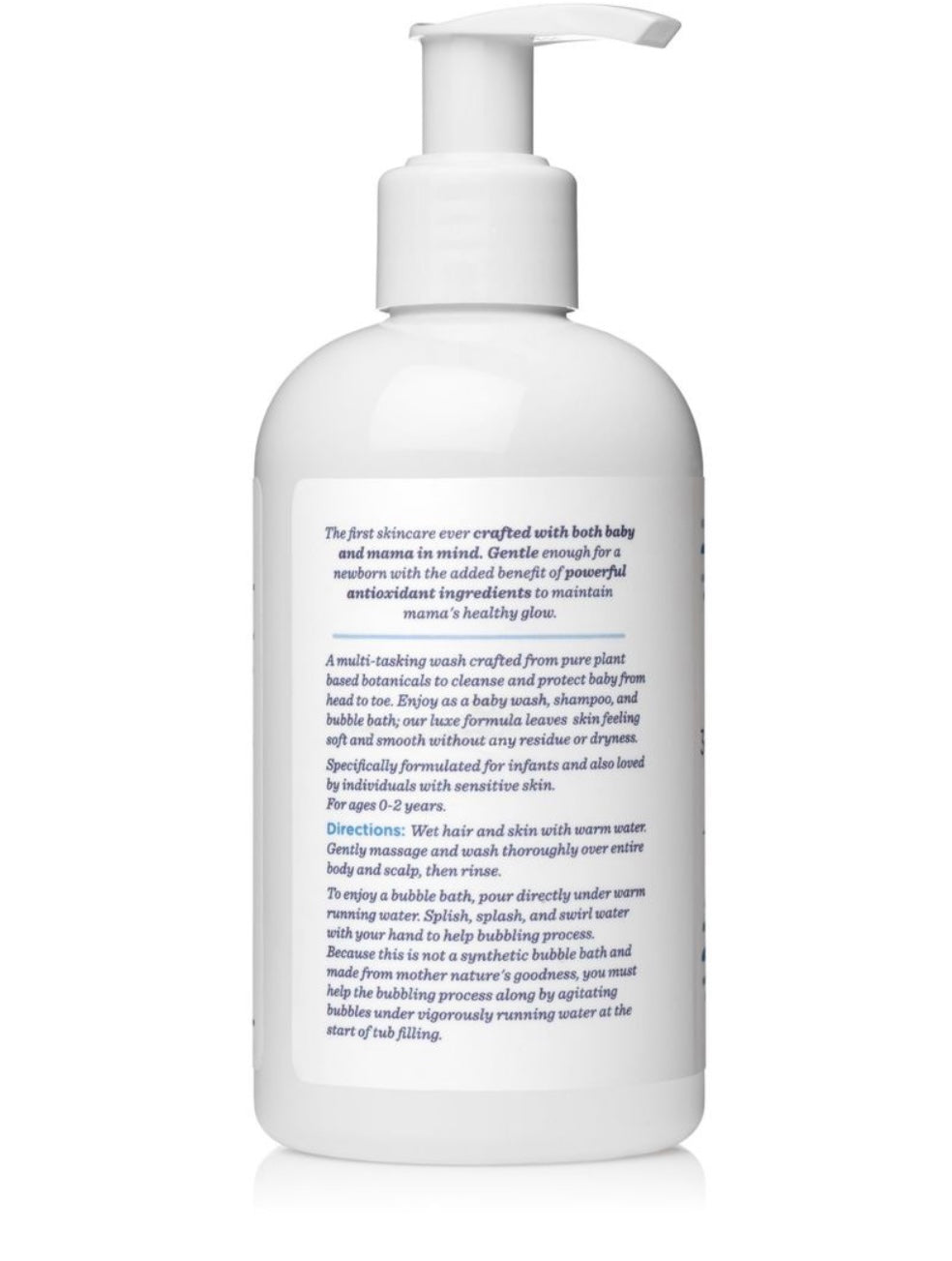 3-in-1 Baby Cleanser, Shampoo & Bubble Bath Fragrance Free