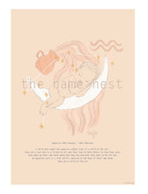 Load image into Gallery viewer, Aquarius - zodiac baby
