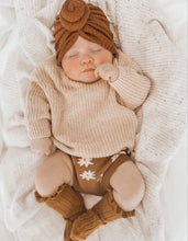 Load image into Gallery viewer, Chocolate Waffle Knot Turban
