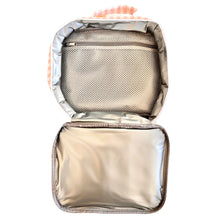 Load image into Gallery viewer, Caramel Gingham Insulated Lunch Bag