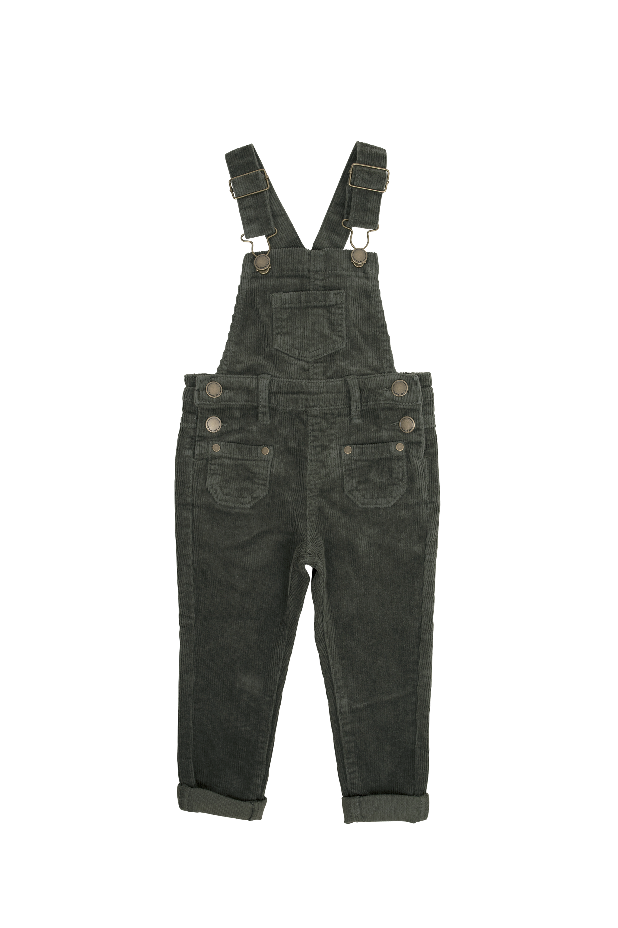 ARLO CORD OVERALL - DEEP PINE
