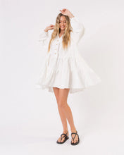 Load image into Gallery viewer, Avalon Smock Dress // White
