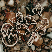 Load image into Gallery viewer, Baby Dinosaur Eco Cutter ™ Includes: Set of 8 Mini Cutters
