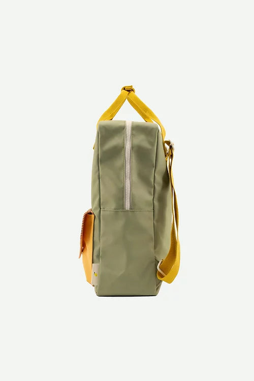 backpack large | envelope collection | map green