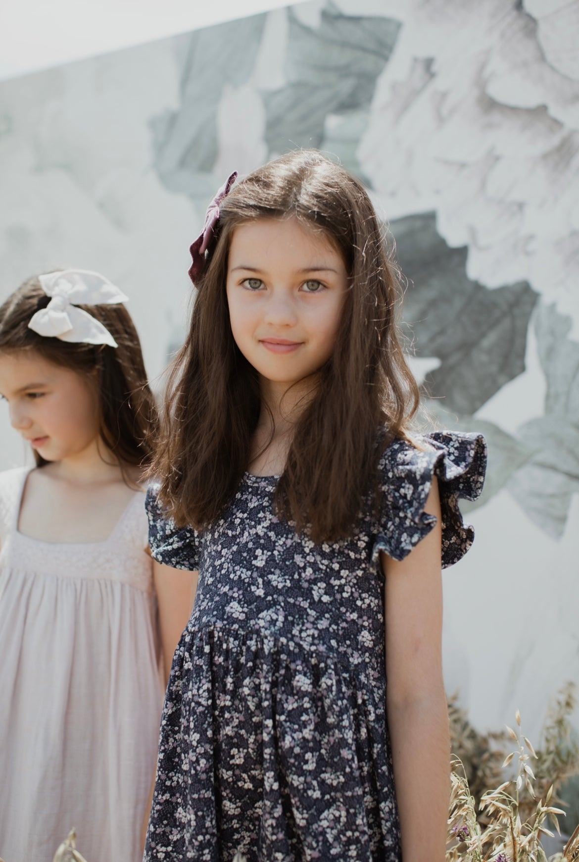 Ada Dress - Blueberry Floral