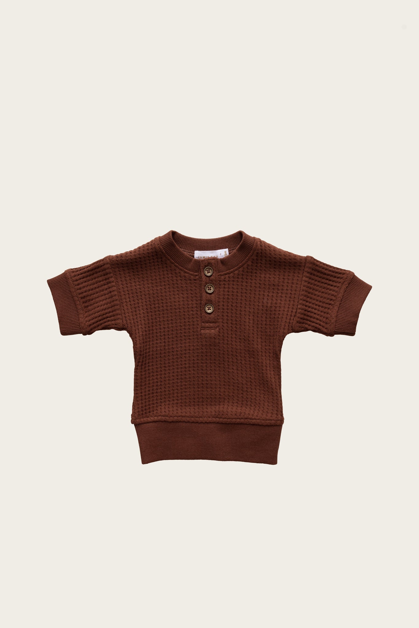 Andy Waffle Top - Cherry
