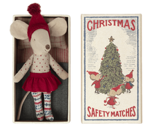 Load image into Gallery viewer, Christmas mouse in matchbox, Big sister
