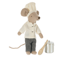Load image into Gallery viewer, Chef mouse w. soup pot and spoon
