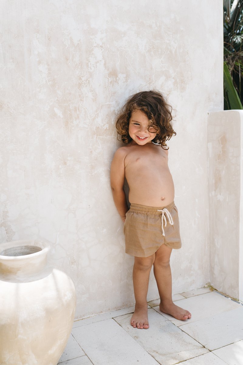 Bowie Shorts | Taupe